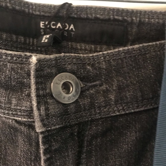 Escada Sport Luca Straigh-Leg Jean with Studs - Picture 4 of 6